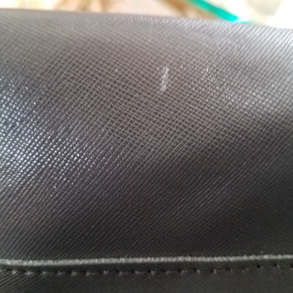 SALE! Was $35 Black Leather Tote - Picture 10 of 11